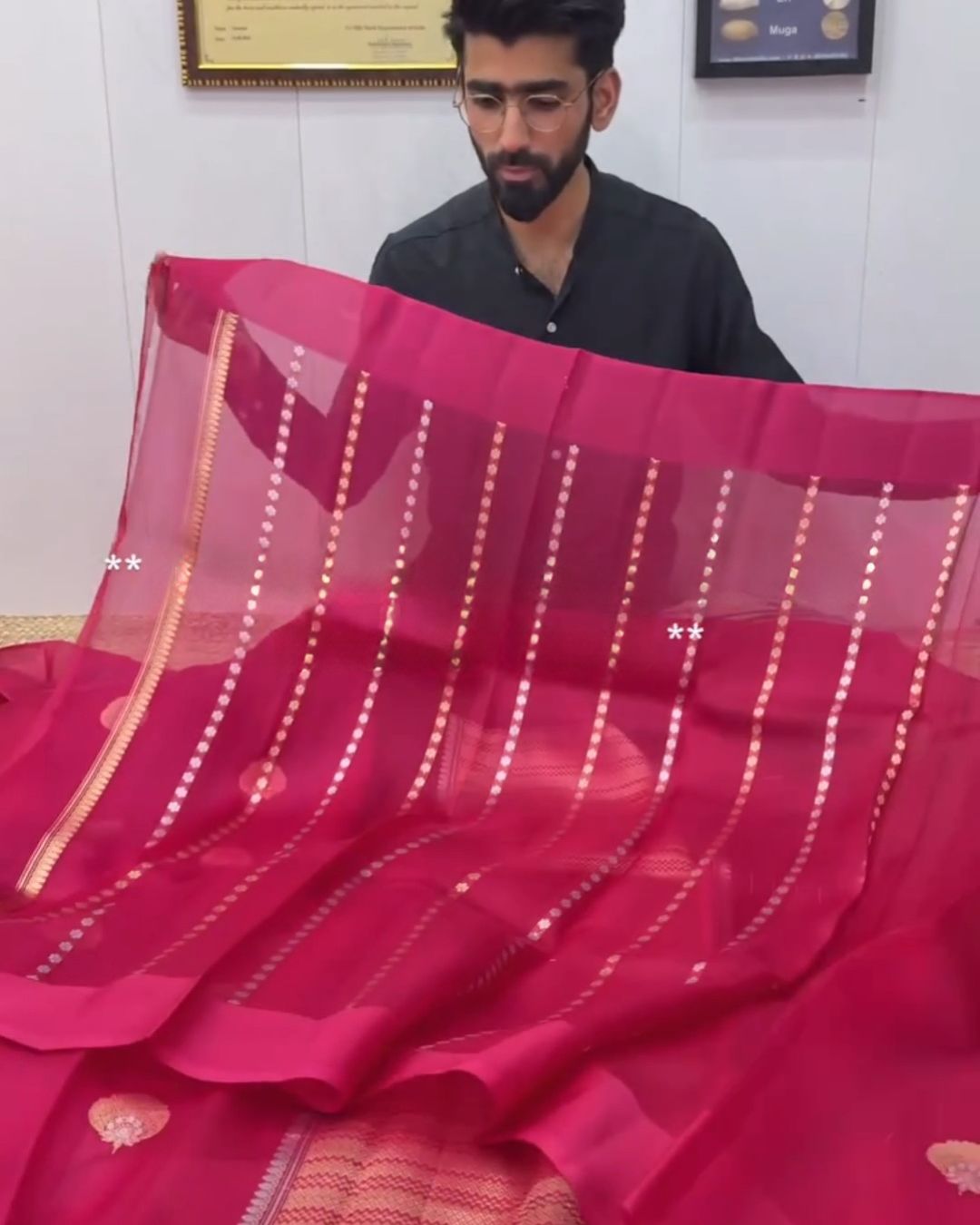 Gulab Silk Saree