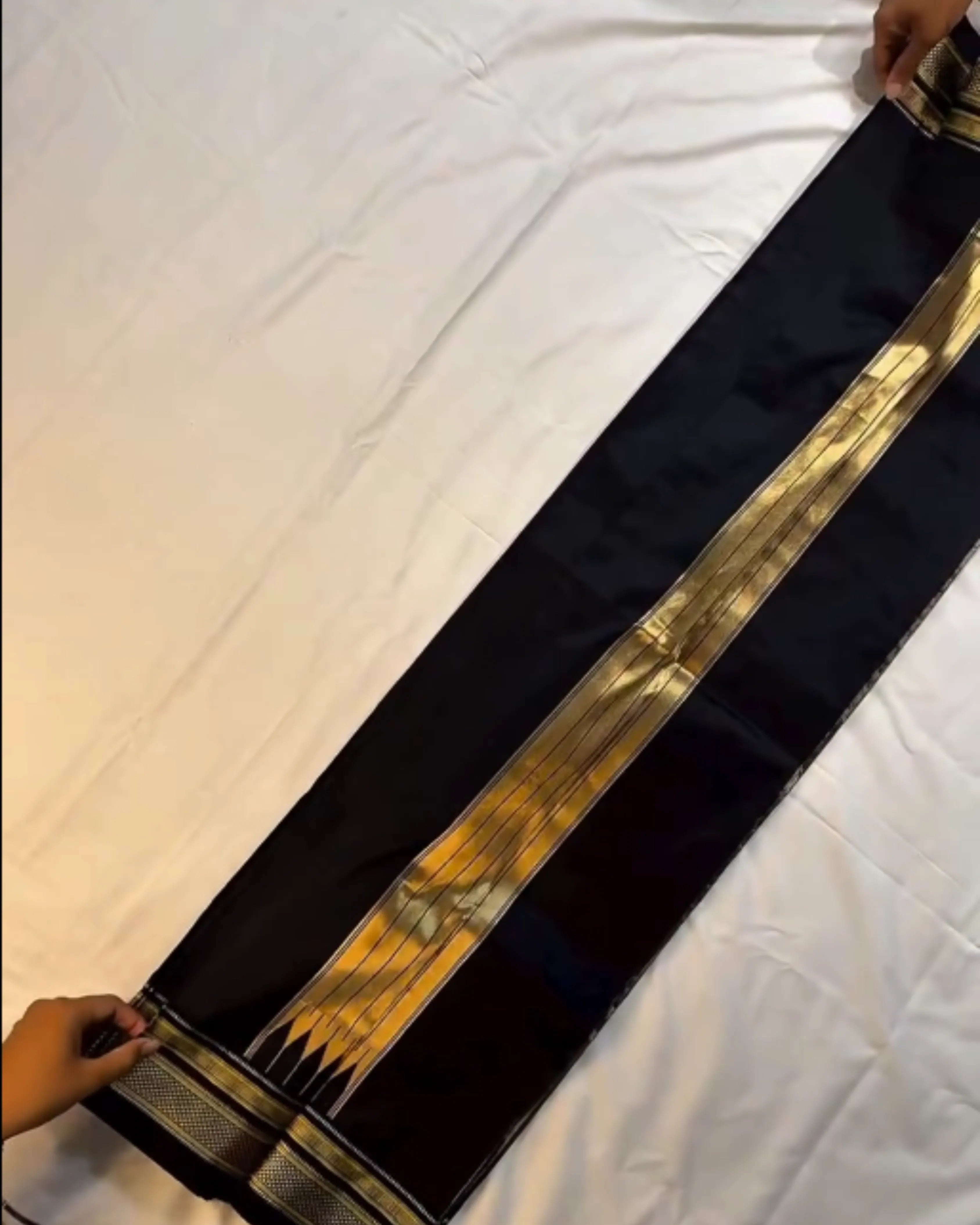 Misty Bronze Rudraksh Saree