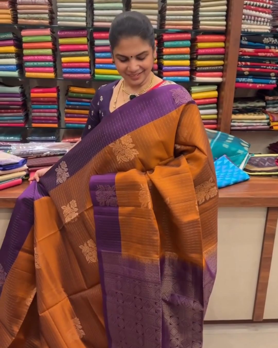 Tulsi Silk Saree