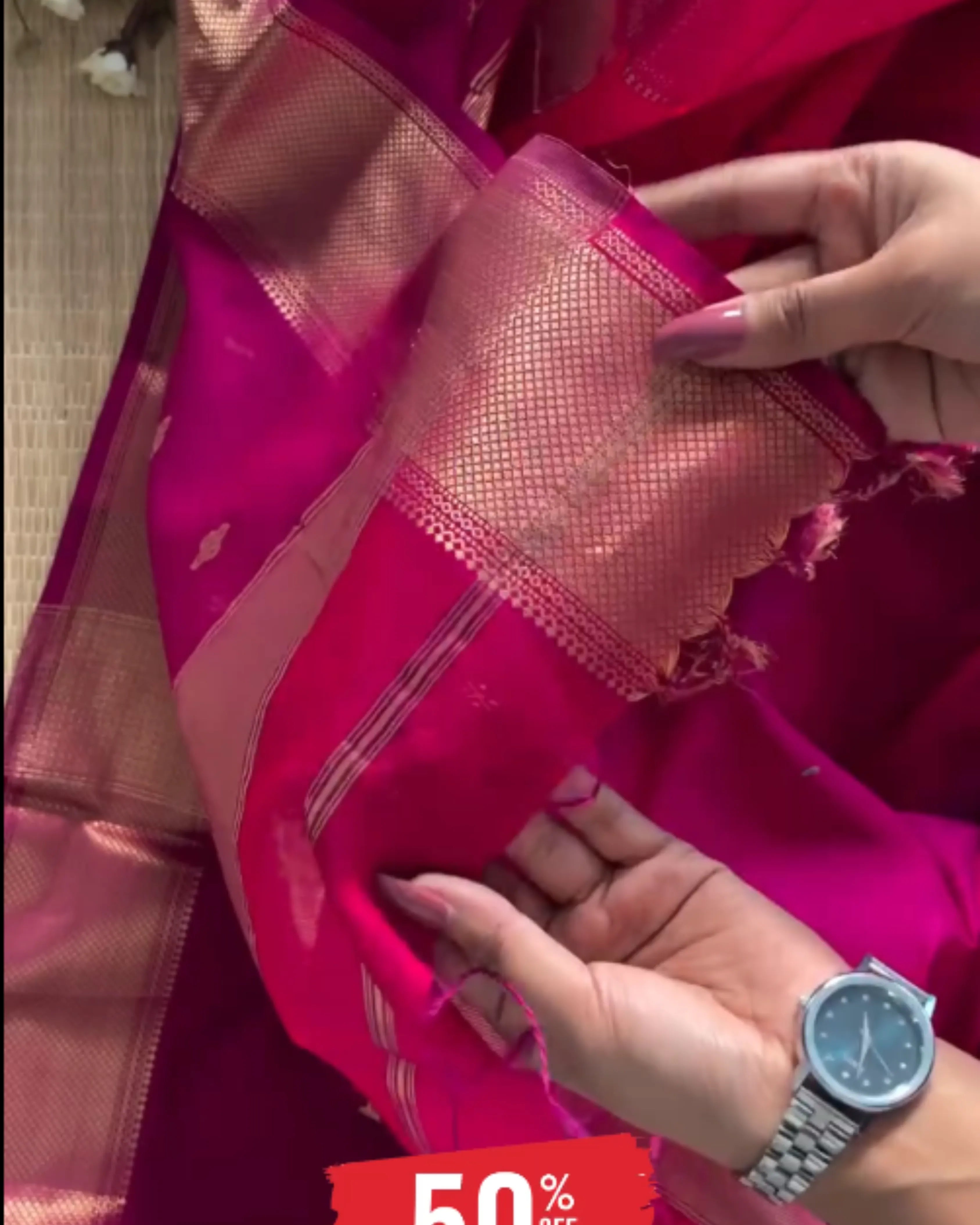 Rani Amrutha Silk Saree