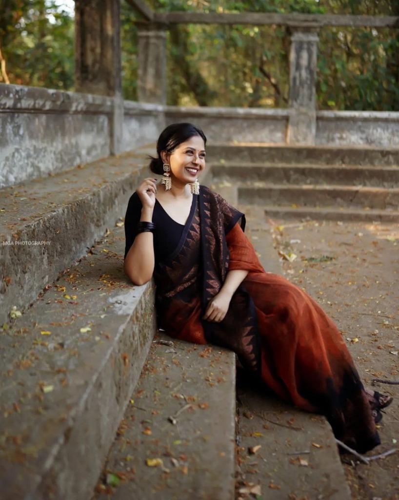 Lilan Soft Cotton Saree with Rich Weaving Blouse