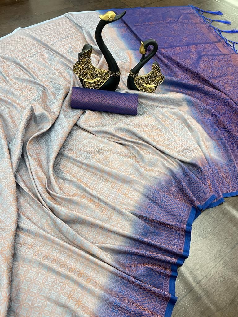 Elegant Pink & Black Soft Silk Saree with Rich Woven Pallu