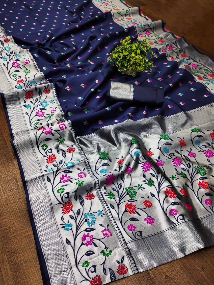 New Launch Paithani Silk Wedding Saree – Rich & Elegant