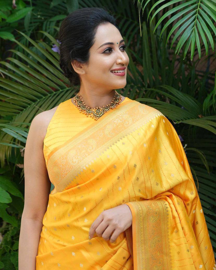 Heritage-Inspired Silk Drape for Grand Occasions