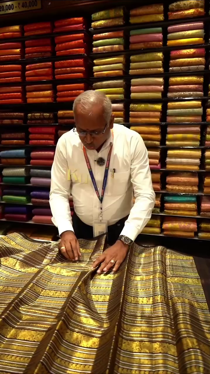 Vintage Wedding Silk Saree